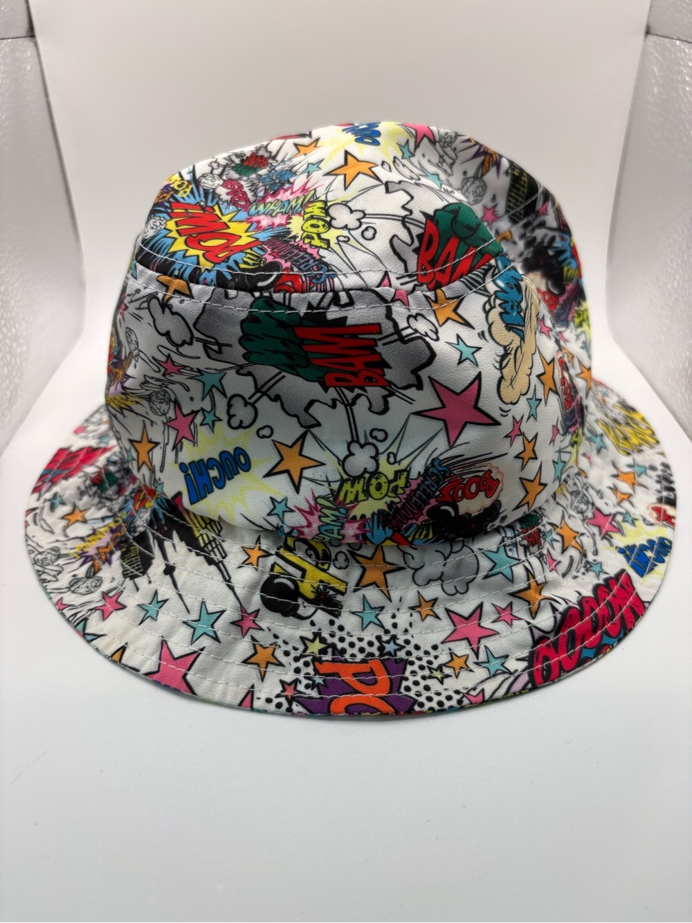 KBETHOS Comic Book Pop Art POW BAM BOOM Graphic Bucket Hat One Size